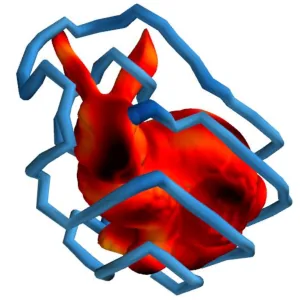 Ergodic Exploration over Meshable Surfaces